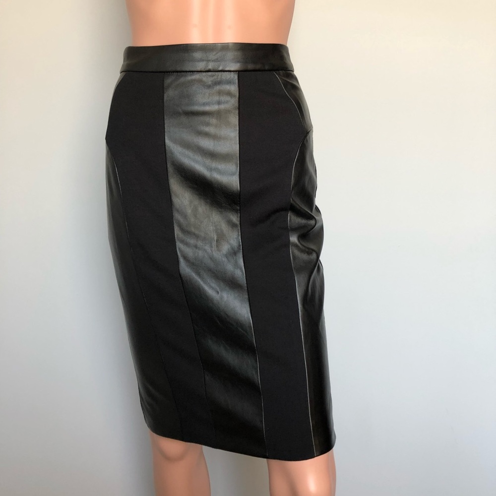 2B.Rych Black Pencil Skirt